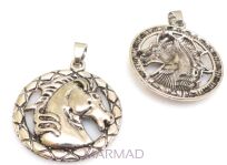 Zawieszka - głowa konia 40x30mm