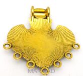 FILIGRAN Baza na wisior 60x52mm