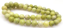 Jadeit limonka - kula 8mm
