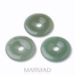 Awenturyn zielony - donut 40mm