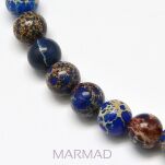 Jaspis cesarski niebieski - kula 6mm - 2