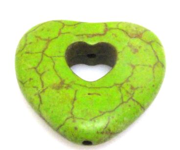 Howlit - serce 30mm - zielony