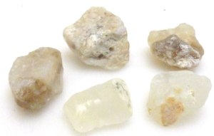 Opal surowy - zestaw 5 bryłek