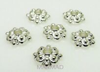 Czapeczki bali na korale - 8mm