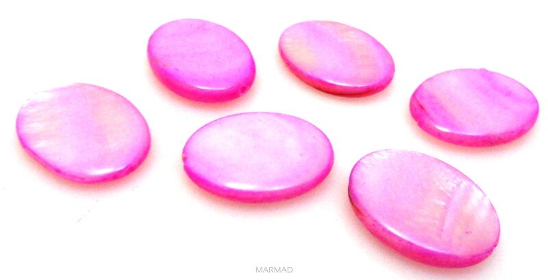 Muszla /Masa perłowa - owal 20x15mm