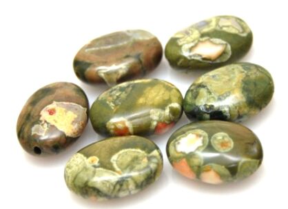 Riolit kwiatowy - owal 18x13mm