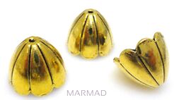 Czapeczki bali, kopuła na korale - 13x16mm