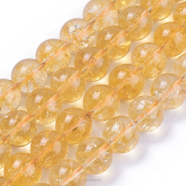 Cytryn naturalny - kula 12mm