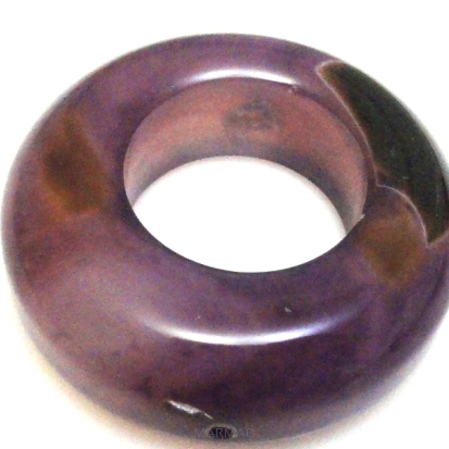 Agat na wisior - donut 51mm