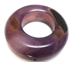 Agat na wisior - donut 51mm Rysa