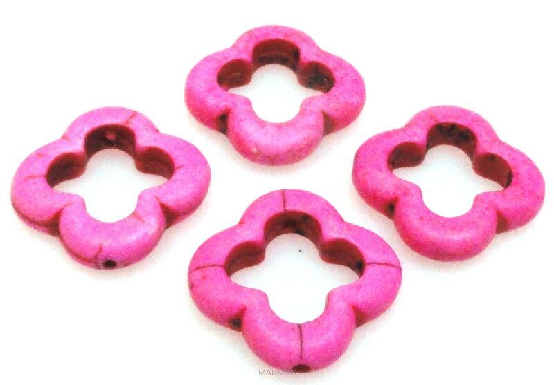 Howlit - kwiatek 18mm - różowy