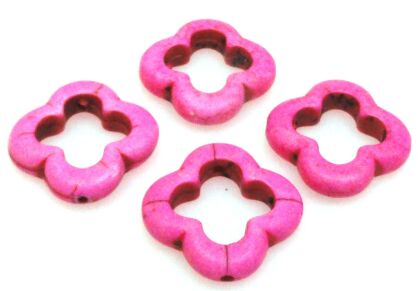 Howlit - kwiatek 18mm - różowy