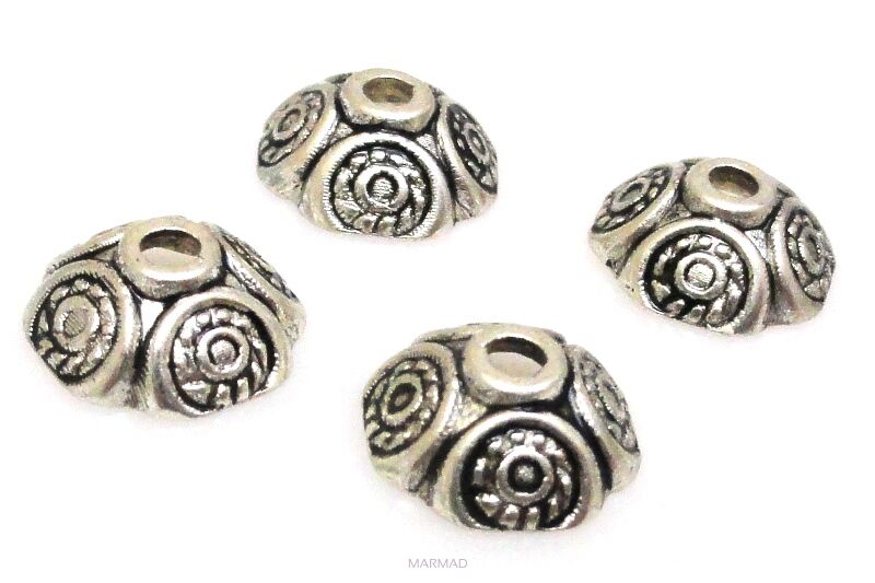 Czapeczki bali na korale - kopuła 9mm