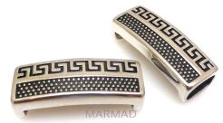 Klamra - łącznik 38x16mm do bransolety - stainless steel