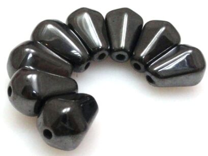 Hematyt magnetyczny - kropla 10x8mm