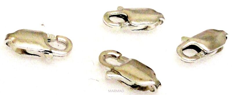 Karabińczyk 10mm - srebro 925