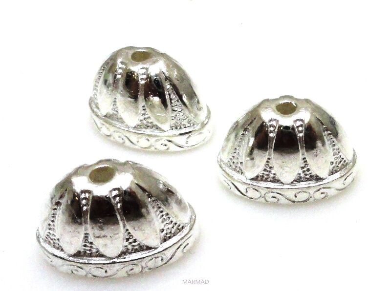 Czapeczki bali na korale - kielich 20x13mm 