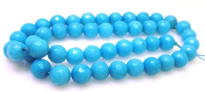 Jadeit fasetowany - kula 8mm