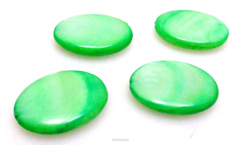 Muszla /Masa perłowa - owal 20x15mm