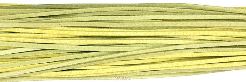 Rzemień skórzany oliwkowy - grubość 1x3mm