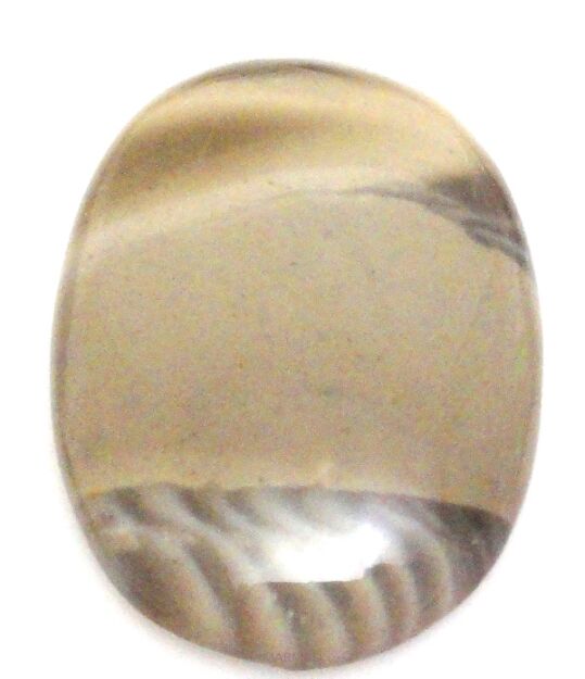 Kaboszon krzemień pasiasty owal 51x33x7mm