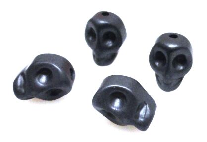 Hematyt matowy - czaszka 10x8mm