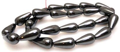 Hematyt - kropla 15x8mm