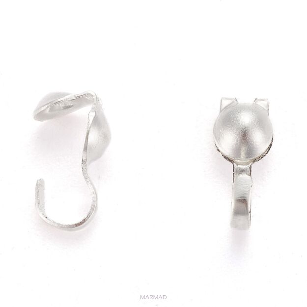 Łapaczka do linek - końcówka 9mm - kolor srebrny