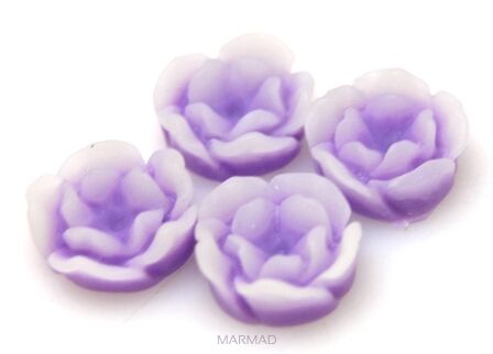 Kaboszon - różyczka wrzosowa 12mm