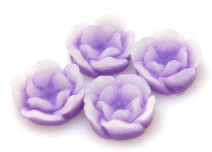 Kaboszon - różyczka wrzosowa 12mm