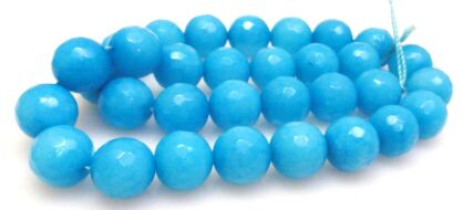 Jadeit fasetowany - kula 12mm