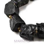 Obsydian - z otworem - 3