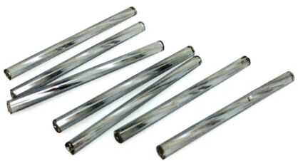 Rurka 35x3mm - grafitowa - Preciosa