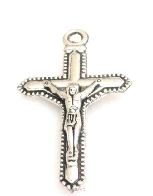 Zawieszka - ozdobny krzyż 35x21mm Dewocjonalia