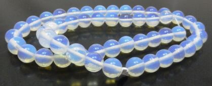 Opal biały - kula 7mm