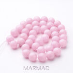 Jadeit Mashan- kula 10mm - jasno różowy - 2