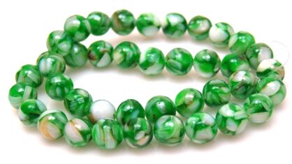 Muszla kruszona - kula 10mm - zielona