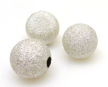 Kulka diamentowa 12mm - srebro 925