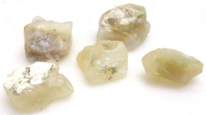 Opal surowy - zestaw 5 bryłek