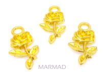 Zawieszka - róża 21x10mm