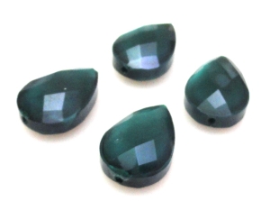 Kryształ fasetowany - kropla 18x13mm - II gatunek