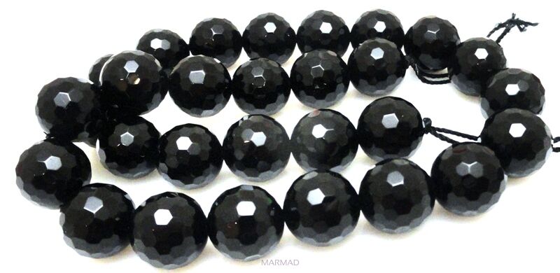 Onyks fasetowany - kula 14mm