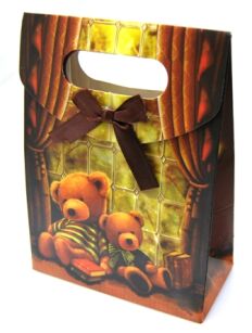 Torebka na prezent - misie