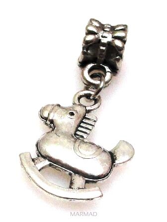 Charms - do zawieszania - konik na biegunach