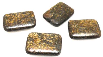 Bronzyt - prostokąt 25x18mm