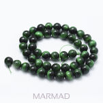 Tygrysie oko - zielone- 8mm - 2