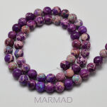 Jaspis cesarski - kula 6mm- wielobarwny - 2