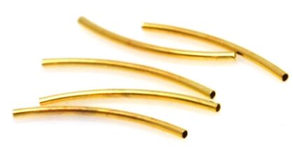 Rurka łuk 30x1,5mm - złocona