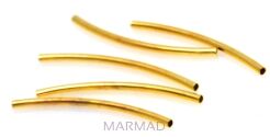 Rurka łuk 30x1,5mm - złocona