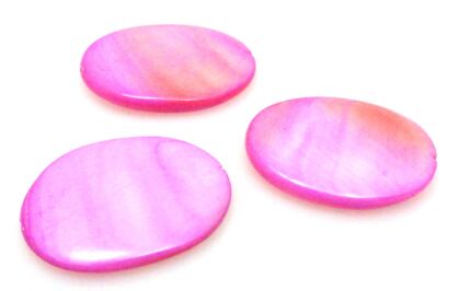 Muszla /Masa perłowa - owal 30x22mm